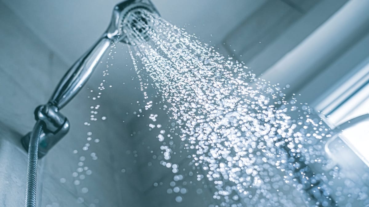 Taking a shower can help you feel less stoned.