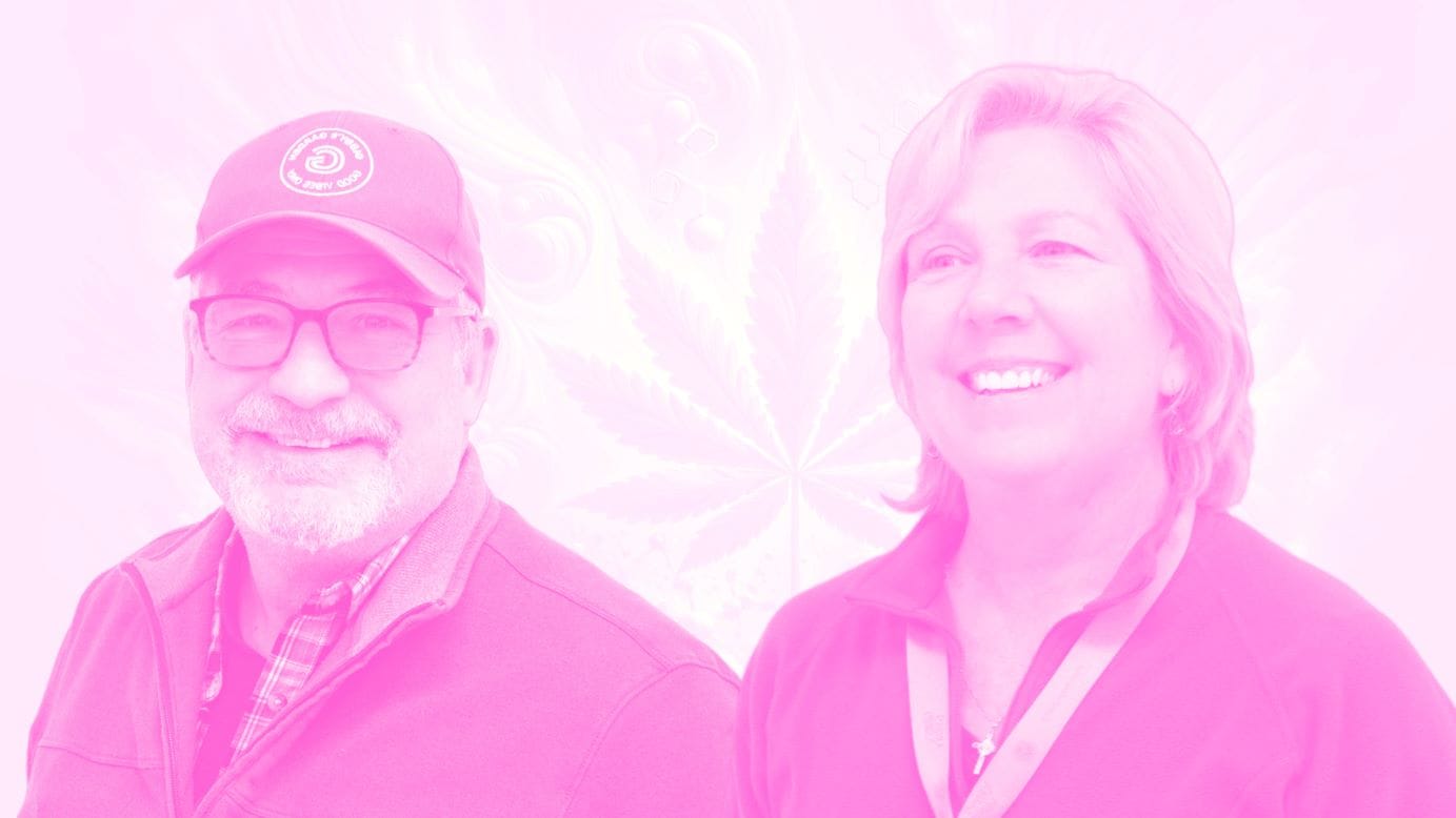 Kim and Fred Gibson of Gibby's Garden Enlighten Stoner.Boston all the benefits of water harvesting.