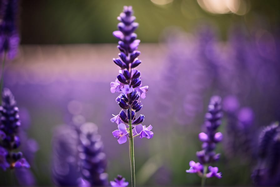 Lavender contains linalool.